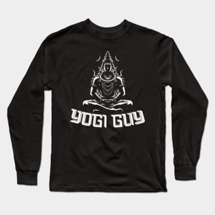 Gothic Shiva: Omniscient Yogi Long Sleeve T-Shirt